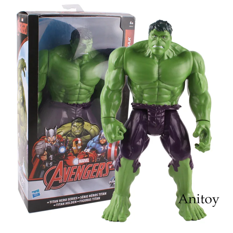 Marvel Avengers Figure Titan Hero Series Hulk Superhero Toy PVC Action Figure Model Toy Dolls Hulk Figure