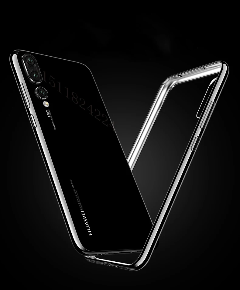 Electroplate TPU Soft Case For Huawei P20 Pro P10 P Smart Plus Nova 3 3i 3E Mate 10 9 Honor 10 9i 9 7X 8X V10 V9 Anit-Skid Case (6)