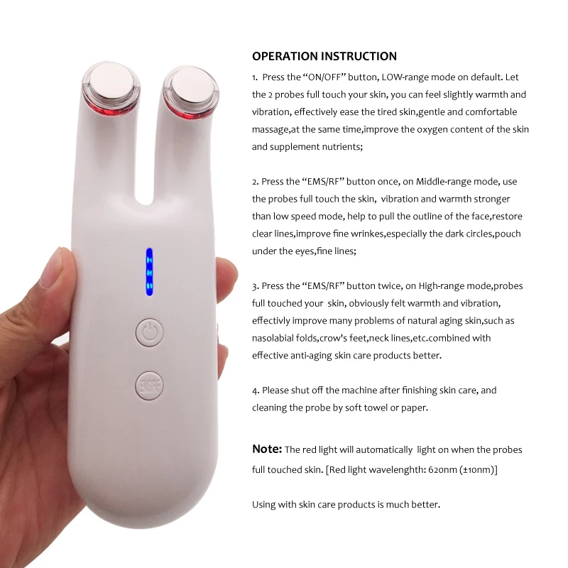 ems rf red light beauty machine 2