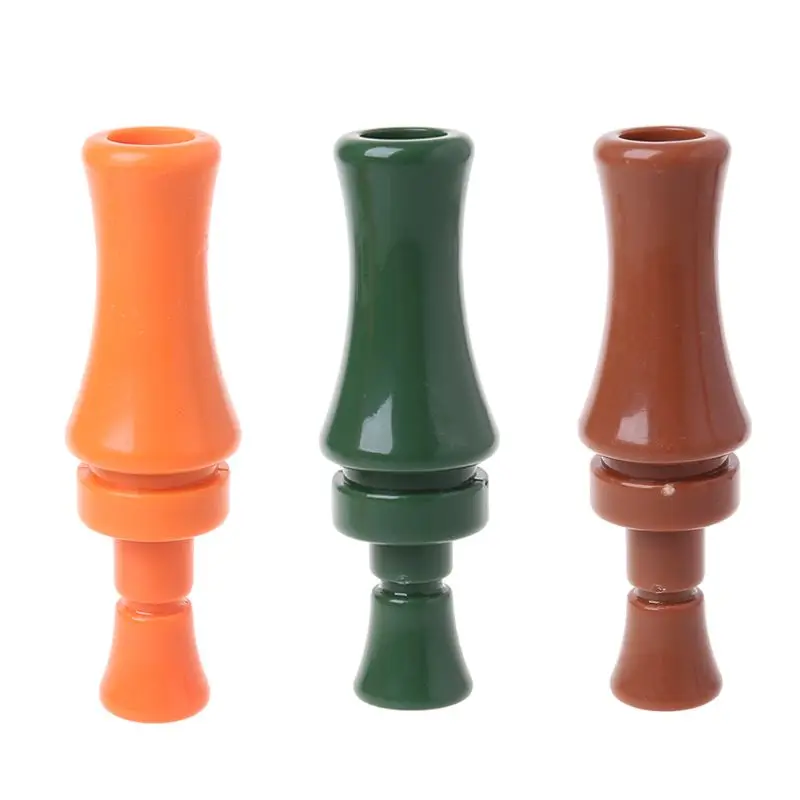 

Hunting Whistle Acrylic Outdoor Wild Duck Pheasant Caller Decoys For Hunters Simulated Sound Lure Voice Trap Raven Supplies W20