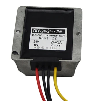 

DC 24V(18V-36V) Converter to 24V 3A DC Boost Buck Power Module Voltage Regulator RoSH CE waterproof