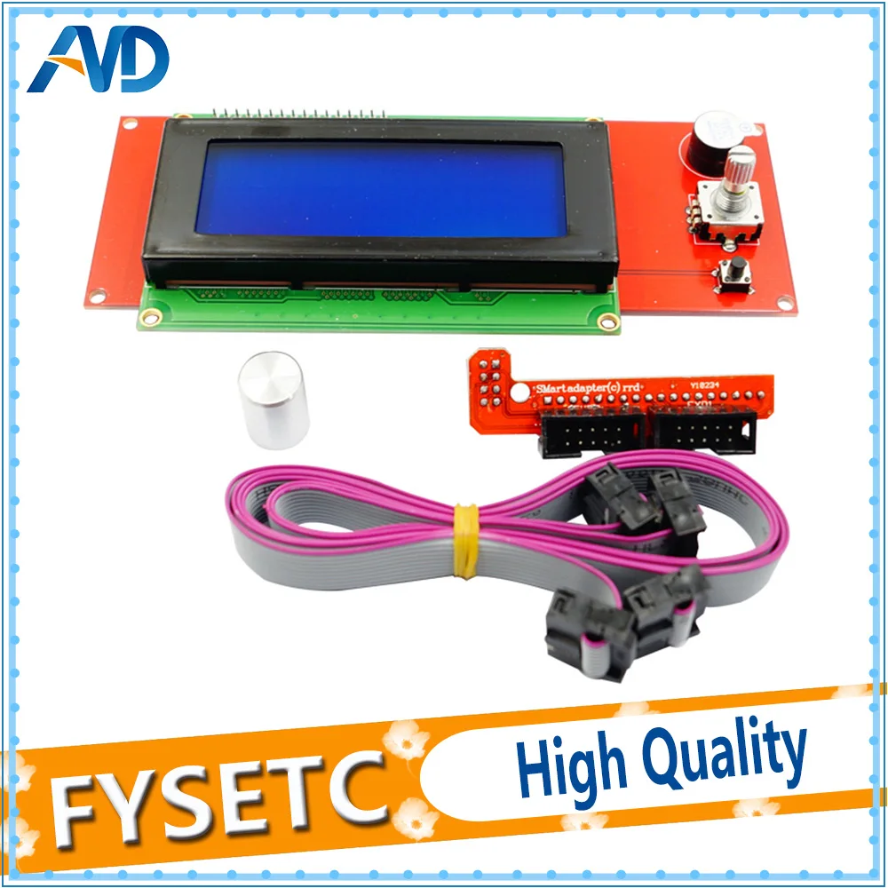 3D طابعة 2004 وحدة تحكم بشاشة إل سي دي مع SD فتحة للبطاقات ل Ramps 1.4-عرض