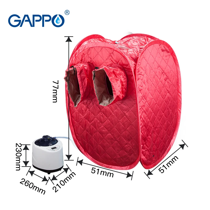 GAPPO паровая сауна генератор домашняя для похудения Бытовая Сауна коробка
