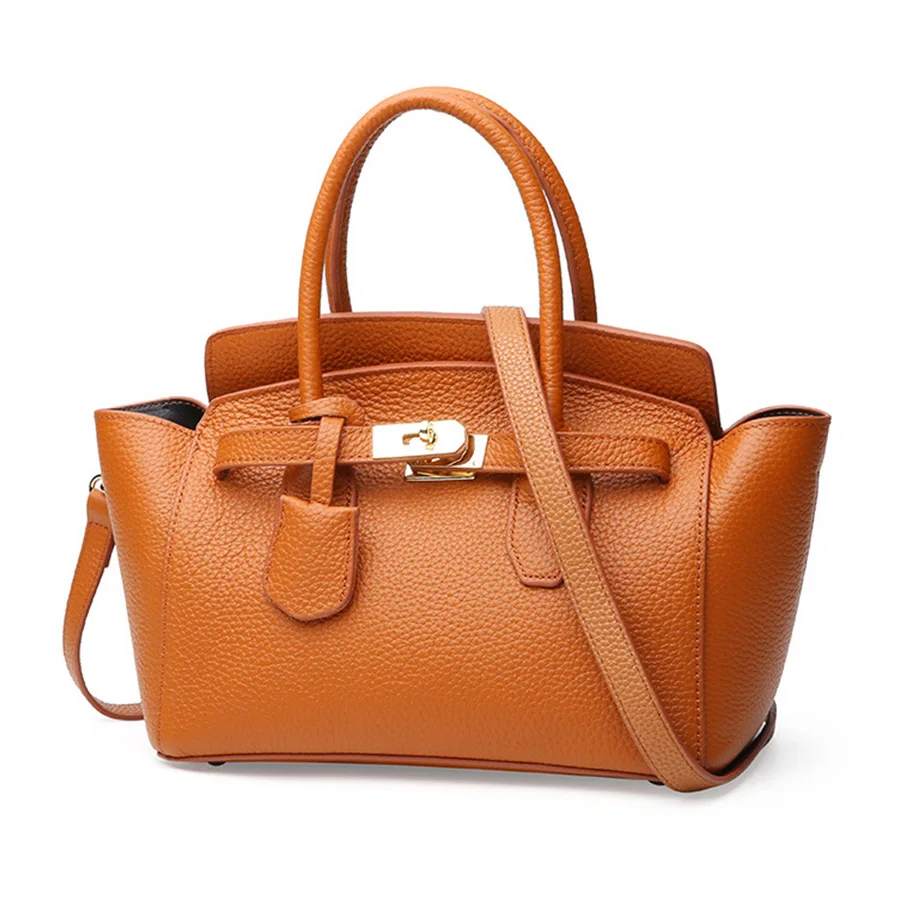 

Women bag Genuine Leather Ladies Hand Bags for women 2018 Messenger luxury handbags women bags designer Shoulder Handmade bag