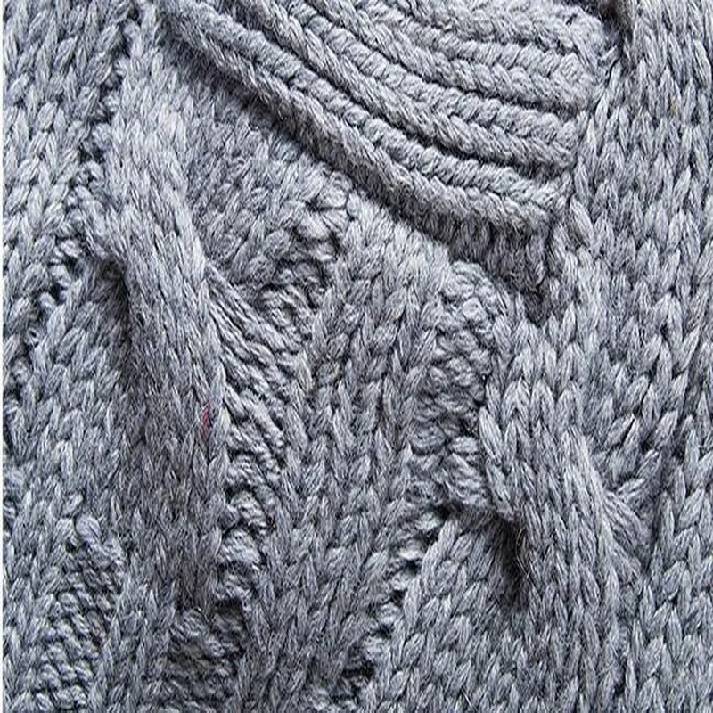 VXO Весна Осень лацкан толстый кардиган свитер большой отворот мужской повседневный Свободный вязаный свитер