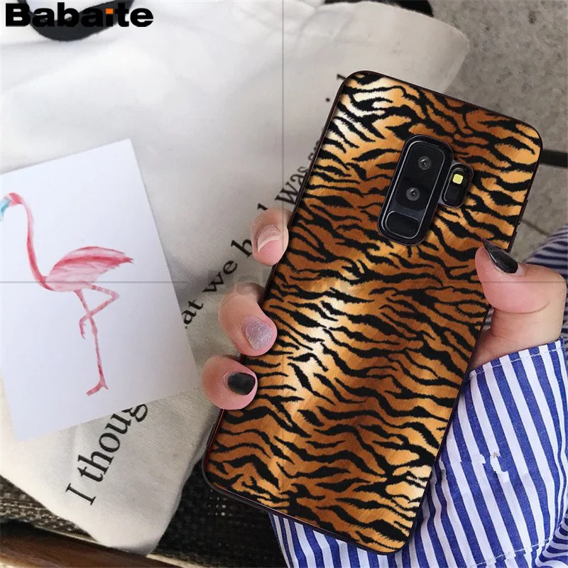 Babaite модная одежда для девочек с леопардовым принтом пантера Новинка чехол для телефона samsung S9 S9 плюс S5 S6 S6edge S6plus S7 S7edge S8 S8plus M10 20 - Цвет: A9