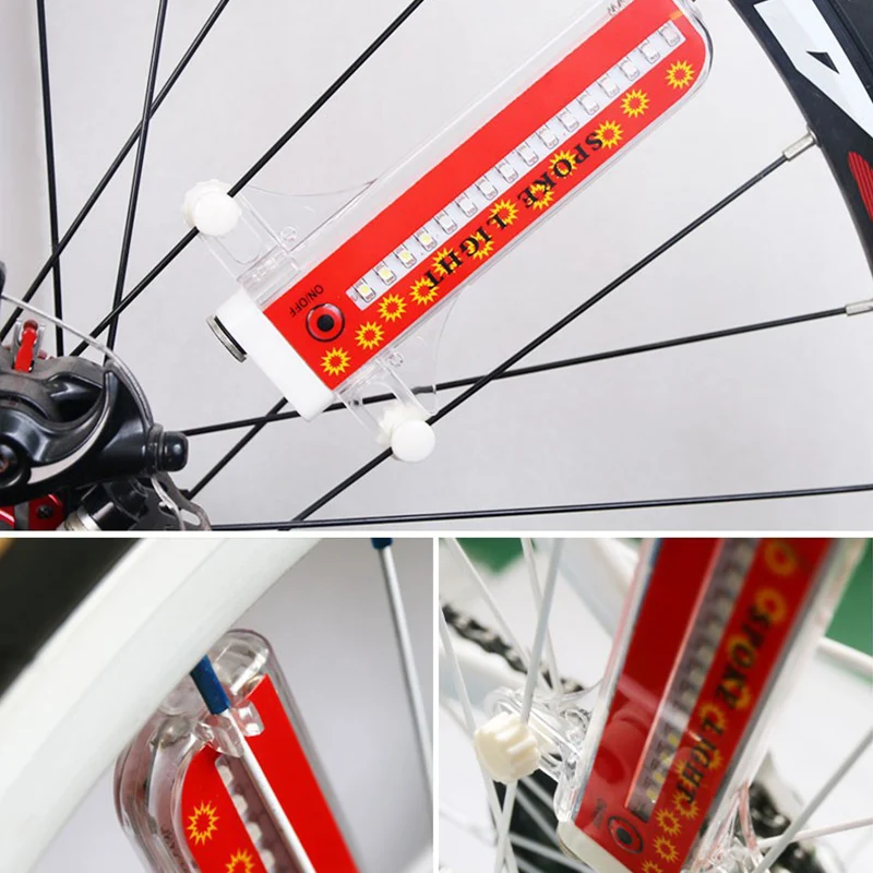 Perfect 32 LED Motorcycle Cycling Bicycle Bike Wheel Signal Tire Spoke Light 30 Changes 3 Modes Bicycle Spoke Light 0 Perfect 32 LED Motorcycle Cycling Bicycle Bike Wheel Signal Tire Spoke Light 30 Changes 3 Modes Bicycle Spoke Light 0