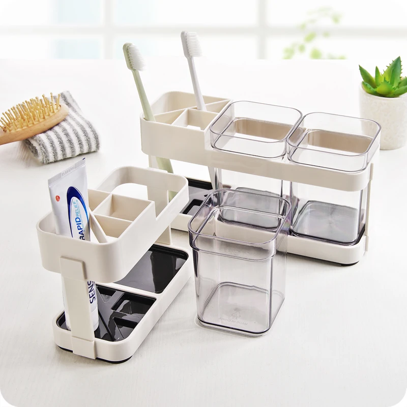 1 шт. креативный Съемный держатель для зубной щетки подставка для зубной пасты стойки для ванной наборы стоматологические приборы зубная щетка коробка сиденье с чашками