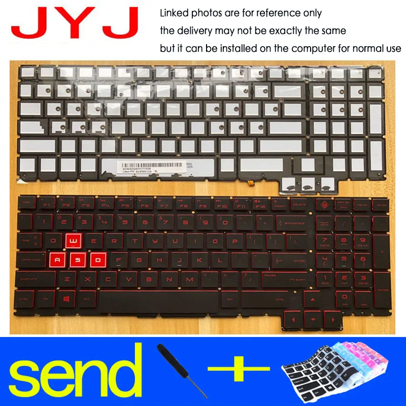 HP shadow wizard 3 generation 15-ce006tx 007TX 008TX 15-ce 17-ce 17-an keyboard | Компьютеры и офис