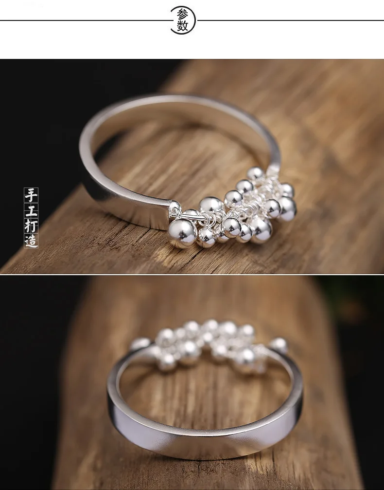 TJP стерлингового серебра 925 Multi Ball гладкие подвески женский персонаж ювелирный завод прямые оптовые браслеты для женщин