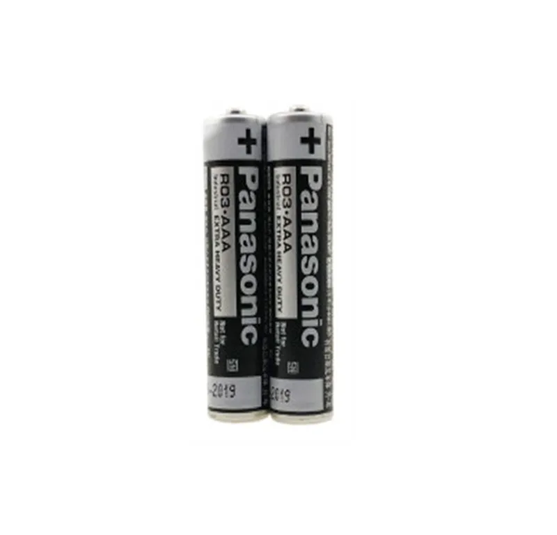 20 шт. Panasonic R03 1 5 в AAA батареи щелочные без ртути сухая батарея для электрической