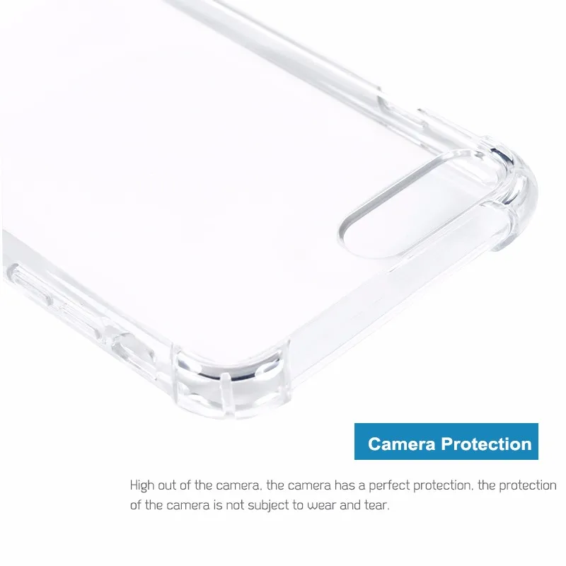 Turata для iPhone 7, модные прозрачные ясно PC+ TPU Гибридный чехол Полный Защитный чехол для iPhone 7 Plus 7 Plus