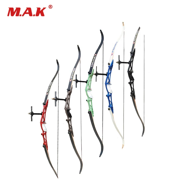  US $105.57 40LBS Color Inches Recurve Right Hand with Sight Rest Outdoor Archery 