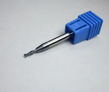 

wholesale 10PCS 2MM HRC45 Flat 2 flutes CNC end mills milling cutter Tungsten Carbide machine endmills metalworking for steel