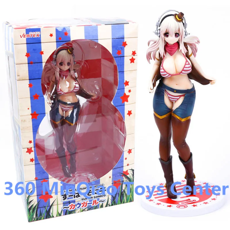 

Super Sonico SoniComi Cowgirl 1/6 Sexy Scale Painted PVC Action Figure Collectible Model Toy RETAIL BOX WU937