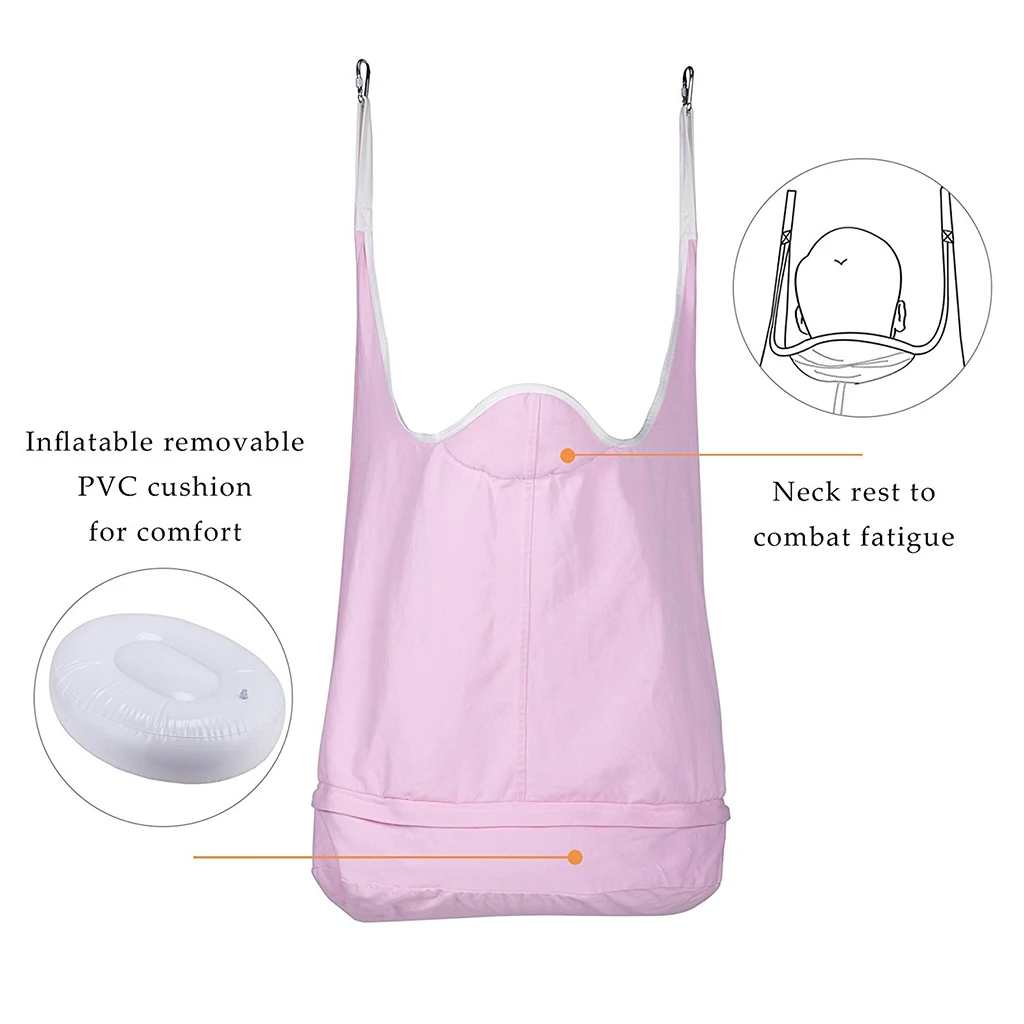 Kids Inflatable Cushion Hanging Hammock Chair Swing Seat Toy Kids/Baby Indoor & Garden Patio Fun