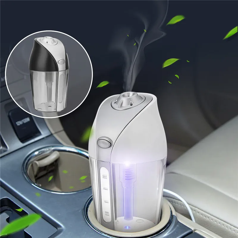 

Car Home Ultrasonic Mini USB Air Humidifier Multifunctional Purifier Aroma Diffuser Atomizer Essential Mist Maker 250ml