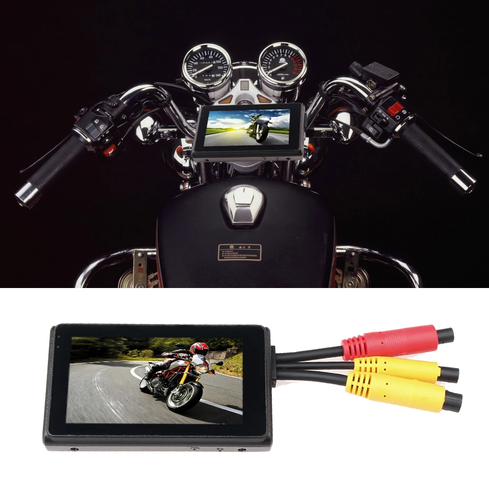 Видеорегистратор Fodsports 1080P moto rcycle DVR T2 видеорегистратор для мотоцикла двойная