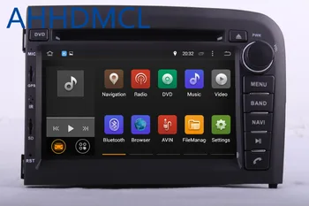 

AHHDMCL Car Multimedia Player Stereo DVD Android 9.0 Navigation For S80 1998 1999 2000 2001 2002 2003 2004 2005 2006