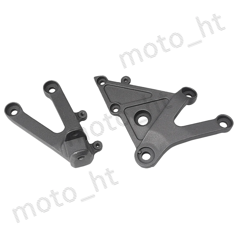 Aluminum Alloy NEW Motorcycle Rider Front Footpegs / Foot Pegs / Footrest Brackets for Honda CBR 600 RR F5 2003 2004 2005 2006 Black
