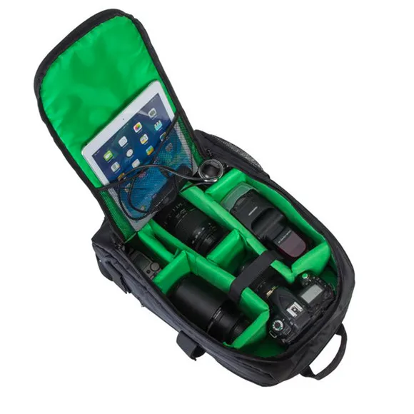 

Hot selling Multi-functional Camera video Bag  Upgrade Waterproof Digital DSLR Photo Padded Backpack w/Rain Cover Laotop 15.6