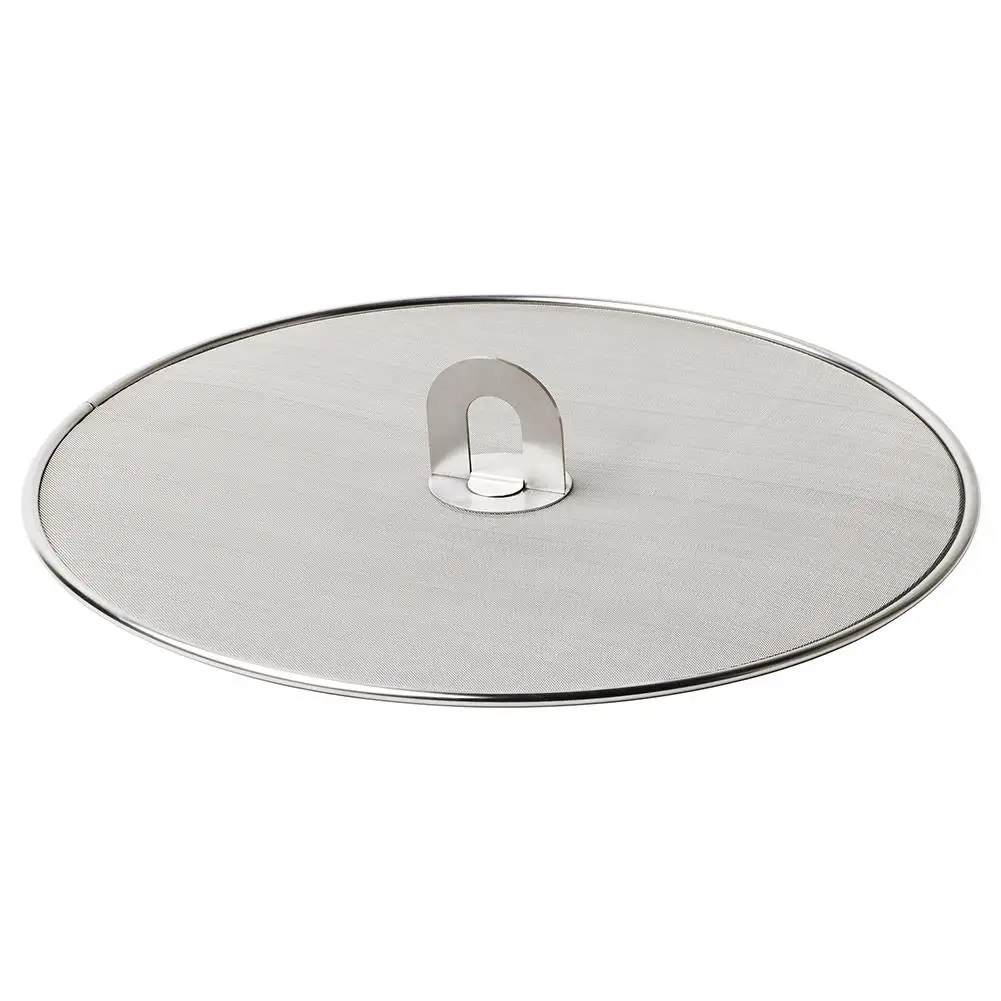 

High Quality Stainless Steel Explosion-Proof Cover Anti-Splash Oil Cover Pizza Holder