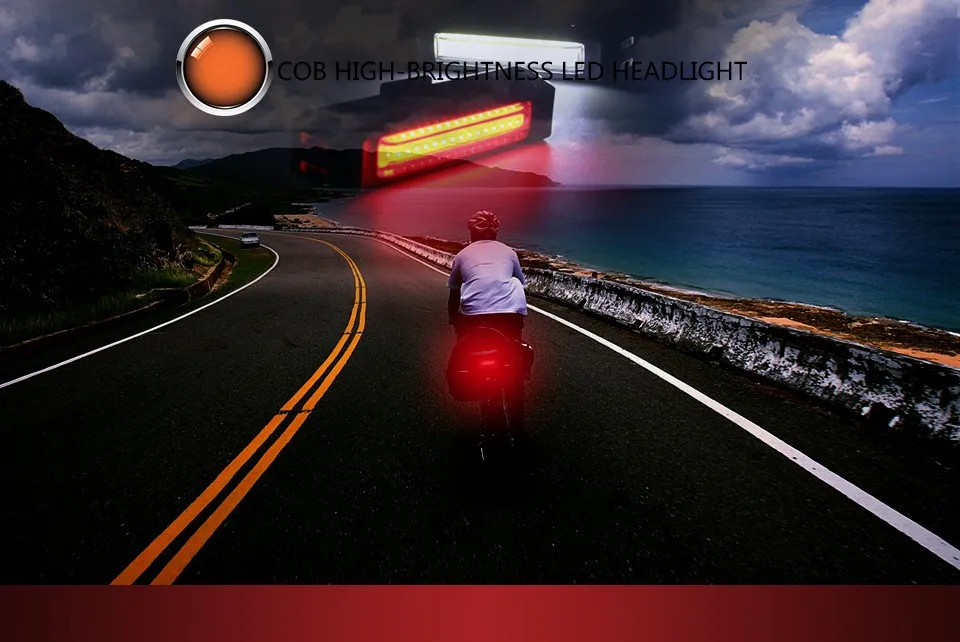 Discount Cycloving Bicycle light Bike tail Light Dualable warterproof rechargeable Bicycle accessories 2 Discount Cycloving Bicycle light Bike tail Light Dualable warterproof rechargeable Bicycle accessories 2