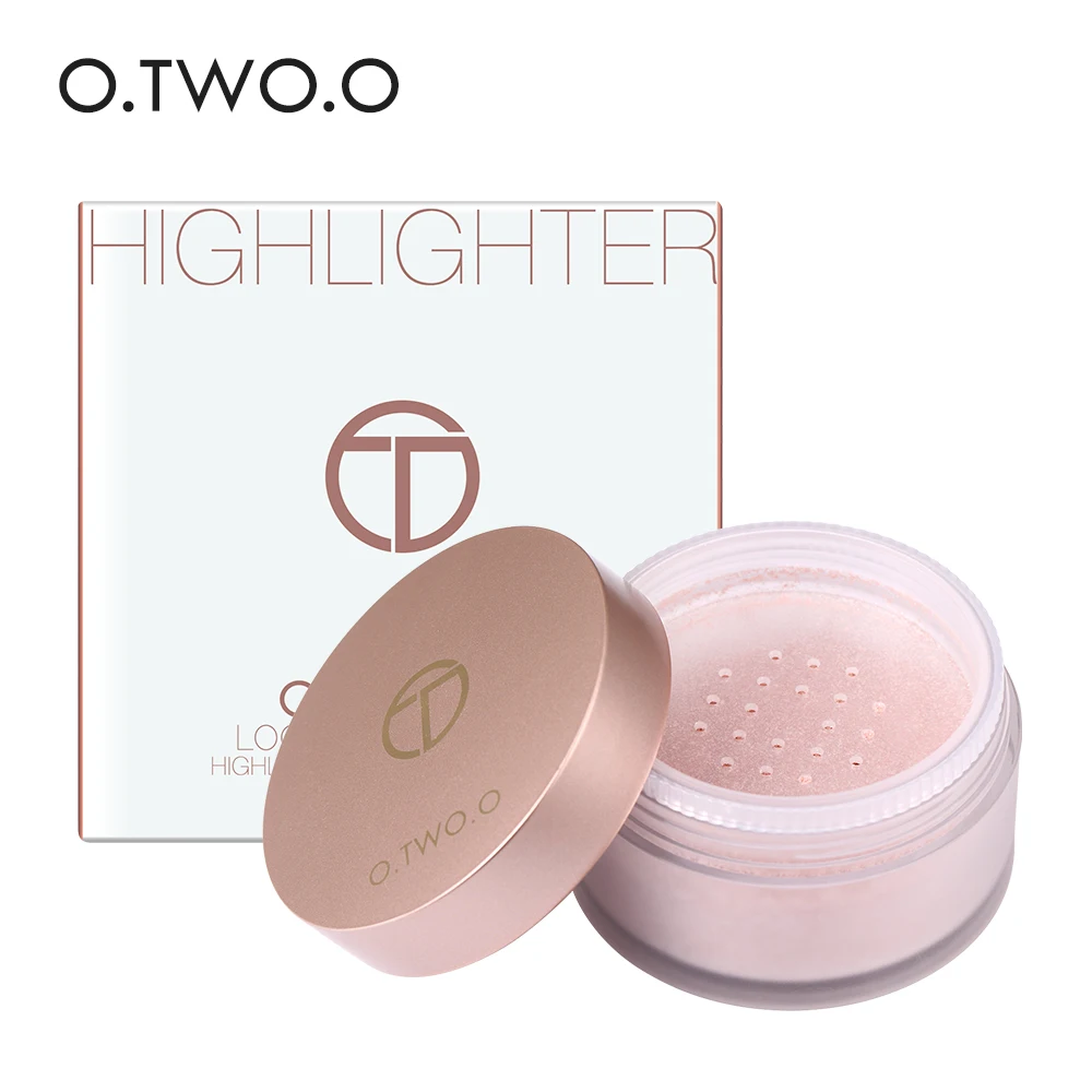

4 Colors Shimmer Loose Powder Face Makeup Bronzer and Highlighters Powder Long-lasting Easy to Wear For O.TWO.O Brand Hot Sale