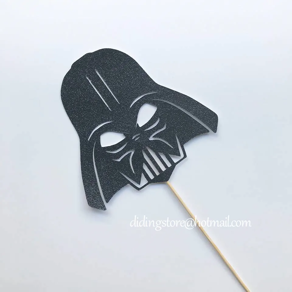DARTH VADER Cake Topper, Star Wars Cake Topper, Star Wars Birthday