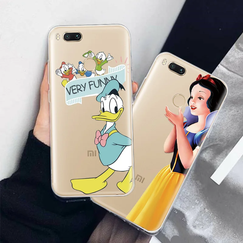 

Princess For Xiaomi Mi 5 5s Plus 6 8 9 SE A1 A2 Lite Mix 2 2s 3 Fundas For Redmi 5A Note 3 4X 5A 6 Pro 7 S2 Soft TPU Case Cover