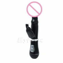 LOVETOY Women Multispeed Dual Massage Stick Rabbit Dildo Vibrator G-Spot Massager Toy