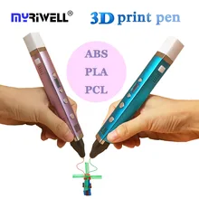 Myriwell 3d принтер Ручка 3D печать Ручка для рисования 5 в 2 А usb Зарядка температура светодиодный экран Doodle 3d принтер Ручка Magic Maker Art