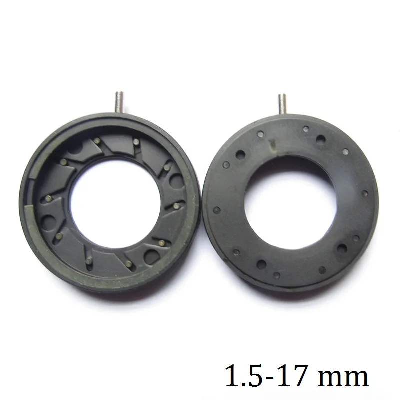 ESHINEY 1 шт. увеличение мм 1,5-17 мм Диаметр диафрагмы металлический зум диафрагма конденсатор для Объектив камеры микроскопа 10 лезвий
