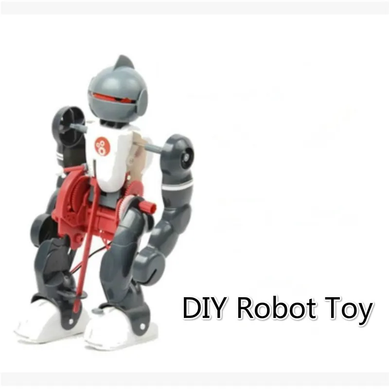 

Funny DIY Electric Tumbling Robot Assembly Robot Toy for Children Educational Toys for Children Kids Gift Model Building Kits