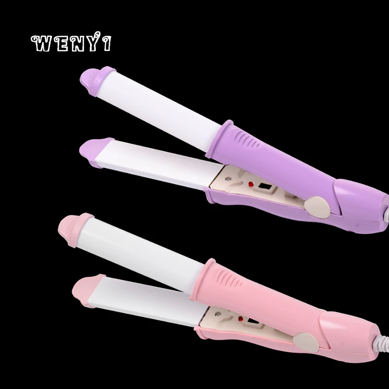 Wenyi Flat Hair Iron Professional Straighter Curler Styling Tool Tourmaline Ceramic Electric Straightener huismerk kopen in de aanbieding Wenyi Flat Hair Iron Professional Straighter Curler Styling Tool Tourmaline Ceramic Electric Straightener huismerk kopen in de aanbieding