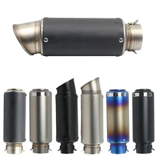 51 мм 60 мм Мотоцикл Универсальный глушитель выхлопной трубы для sc проект выхлопной трубы для msx125 trk 502 gsr 600 pcx 125 выхлопной трубы