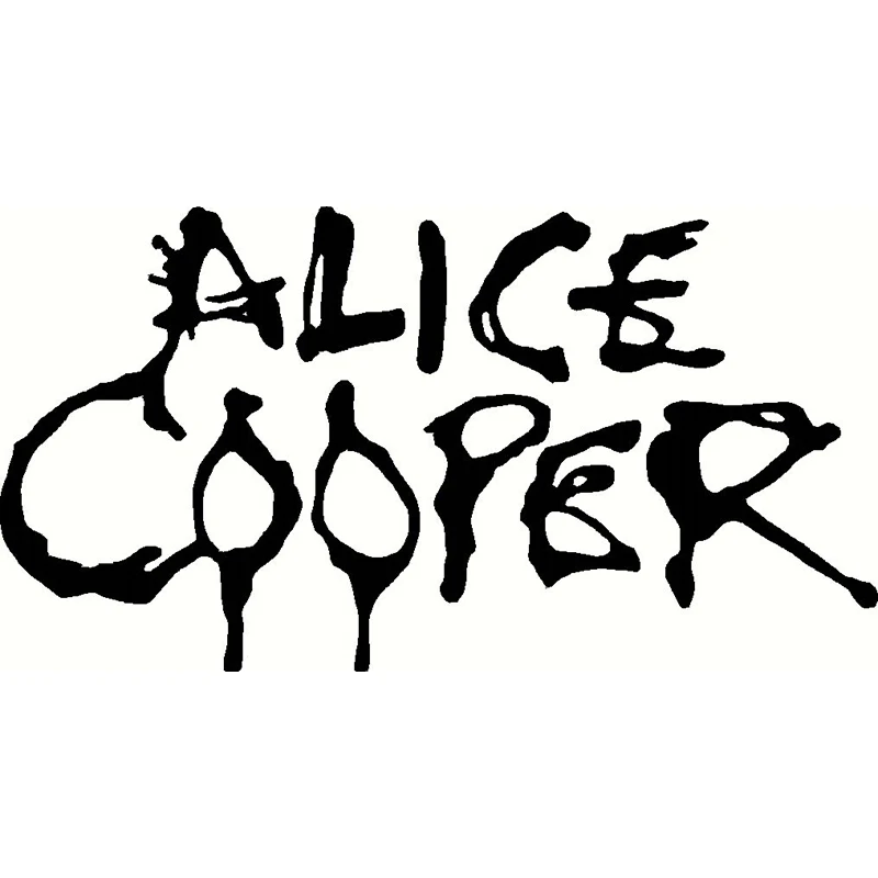 

For Alice Cooper Vinyl Decal Window Or Bumper Sticker Rock Roll Band Fashion Personality Car Stickers