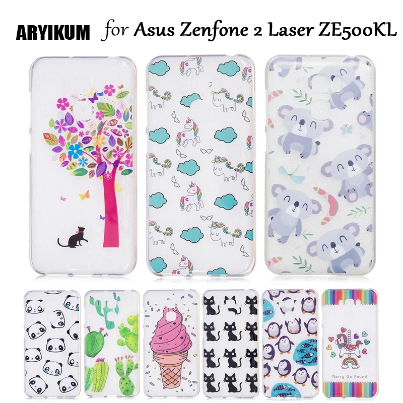 Чехол-бампер ARYIKUM для Asus Zenfone 2 Laser ZE500KL 5 0 силиконовые корпуса телефона аксессуары