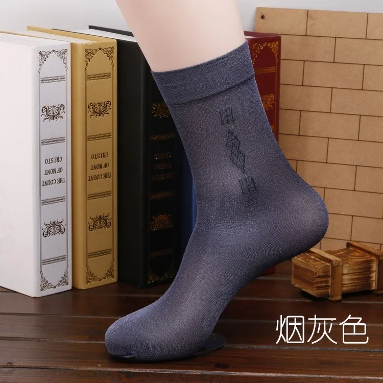 CHAOZHU 10 пар/Лот мужские деловые повседневные летние тонкие однотонные 7 мягких жемчужин бархат высокое качество подарок на Рождество День отца для мужчин