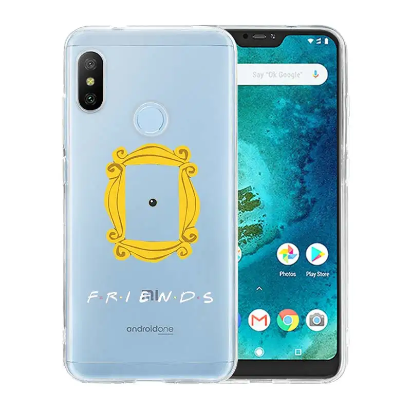 Друзья вместе Горячие мягкие для Xiao mi Red mi Go A2 lite 6A S2 Note 7 6 Pro 5 4X Plus mi Play A3 8 lite A1 5X 6X F1 TPU чехол для телефона - Цвет: 09