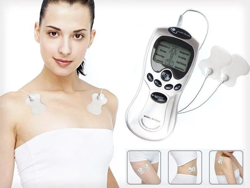 1pcs Health Tool Set for Tens Machine Digital Therapy Full Body Massager Pain Relief acupuncture Back New 4-Way