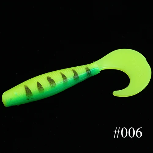 3D Shake Fish Soft Body 5pcs/lot 4.5g 8cm Wobbler Fishing Lures Easy Swim baits Silicone Soft Bait Carp Artificial Soft Lure - Цвет: 006