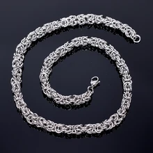 TrustyLan турецкий круглый чокер серебряного цвета длинное толстое