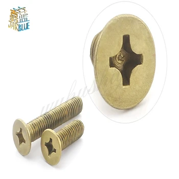 

Brass Crosshead Screw/Flat Screw/Countersunk Head Screws / Bolts M4*6-4*30 GB819