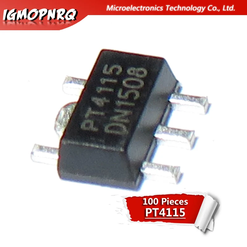 100 шт. PT4115 PT4115B89E PT4115B 4115B89E 4115 светодиодные чипы светодиодный привод Горячая Распродажа Новый оригинальный (art.: 7acd4314d) - 7acd4314d