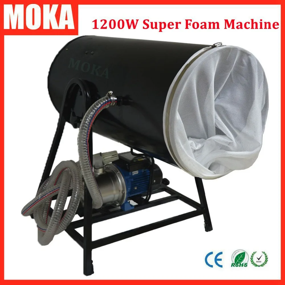 1200W Foam Machine Stage Light Big Party hang foam machine cryo snowflake machine foam maker for big party stage equipment