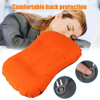 

Inflatable Cushion Lightweight Soft Air Pillow for Travel Camping Beach Outdoor Office Home F-Best