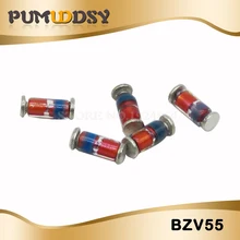 2500 шт.(0,5 w) 500 МВт зенеровский диод BZV55 серии 2V4 2V7 3V0 3V3 3V6 3V9 4V3 4V7 5V1 5V6 6V2 6V8 7V5 8V2 9V1 10V