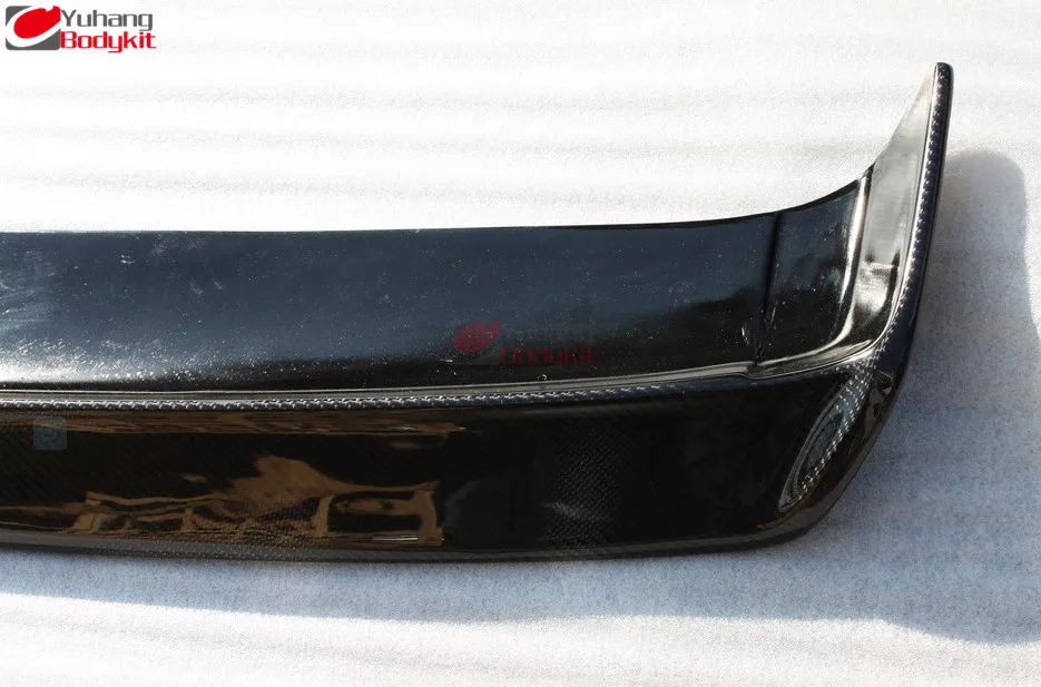 R32 GTR GTS Dmax Style Carbon Fiber Rear Boot Trunk Lip Spoiler Wing Ducktail 03
