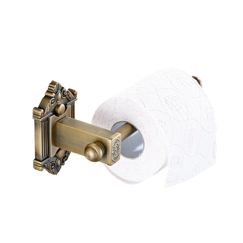 Carved Toilet Roll paper Holder Retro European Creative Toilet Paper Holder Bathroom Paper
